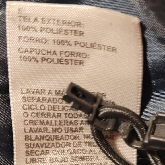 Avalanche Jacket Men's Small Camo Reflective Camouflage Hooded Rain Windbreaker - Picture 9 of 9